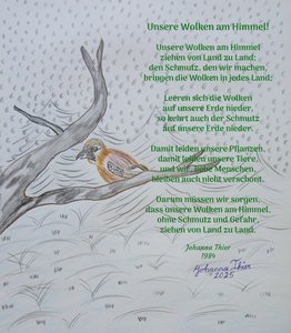 Vores skyer på himlen af Johanna Thier