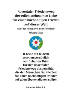 Rosental fredssti af Johanna Thier