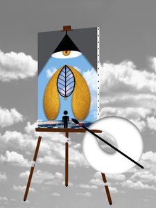 Die Malkunst (I) af Alexander Eibach