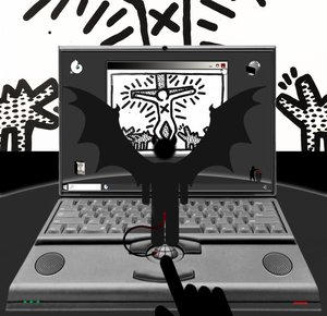 The Antichrist (IV) - (fra serien: Windows) af Alexander Eibach
