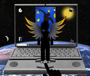 Icarus (III) (fra serien: Windows) af Alexander Eibach