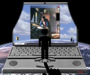 Udsigten fra vinduet (WYSIWYG) (fra serien: Windows)