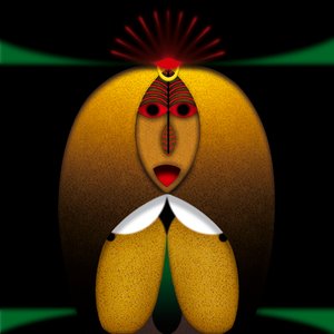 Black Magic Woman af Alexander Eibach