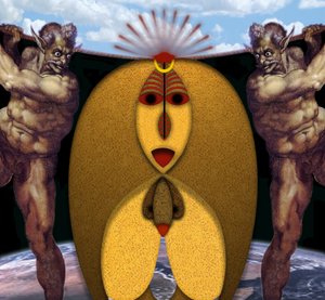 Schwierige Überfahrt (II) (aus der Serie Anima Dannata) af Alexander Eibach