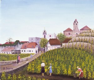 Druehøst i Dürnstein