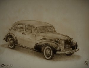 Oldsmobile 1937 af Jörg-Peter Rabe