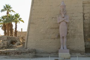 Luxor-templet, oldegyptisk arkitektur i Luxor