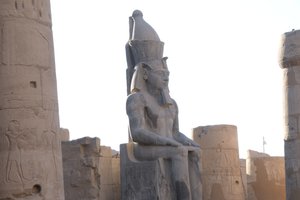Luxor-templet, oldegyptisk arkitektur i Luxor
