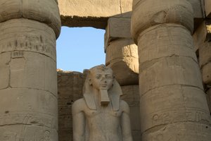 Luxor-templet, oldegyptisk arkitektur i Luxor