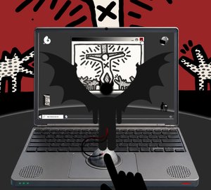 Antikrist (II) (fra serien WINDOWS) af Alexander Eibach