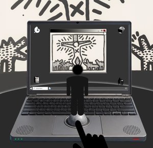 Ecce Homo (I) (fra serien Windows) af Alexander Eibach