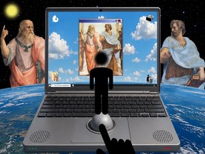 Ved metafysikkens slutning (fra serien Windows) af Alexander Eibach