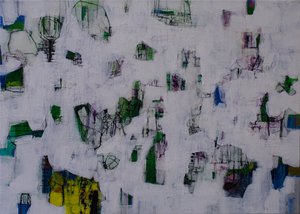 White Abstraction 2 af OBOSHI