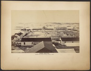 Sickel Hospital, set mod Fairfax Seminary, 5. januar 1864.