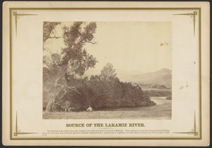 Laramie-flodens udspring. [Wyoming].