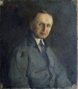 Portræt af pianisten Konstantin Igumnov 1873-1948, 1930 af A.K. Elsner