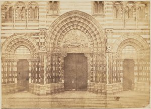 [Katedralens døre i Genova] af A. Bardou