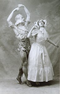 Nijinski og Karsavina danser i balletten 