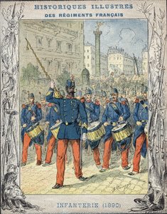 fransk infanteri