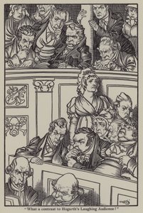 Illustration til The Essays of Elia af Charles Lamb (litho) af A. Garth Jones