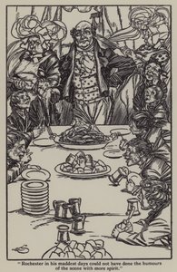 Illustration til The Essays of Elia af Charles Lamb (litho)
