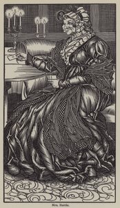 Illustration til The Essays of Elia af Charles Lamb (litho) af A. Garth Jones