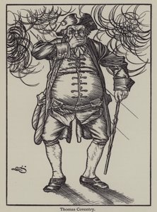 Illustration til The Essays of Elia af Charles Lamb (litho) af A. Garth Jones