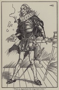 Illustration til The Essays of Elia af Charles Lamb (litho)