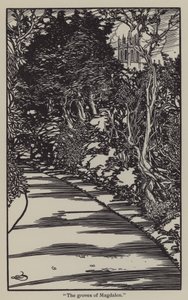 Illustration til The Essays of Elia af Charles Lamb (litho)