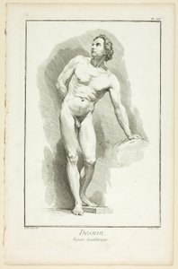 Design: Akademisk figur, fra Encyclopédie af A. J. Defehrt