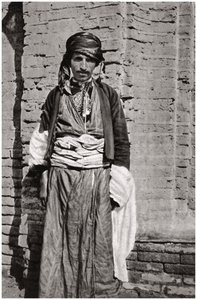 En kurdisk stammemand fra det sydlige Kurdistan, Irak, 1925.