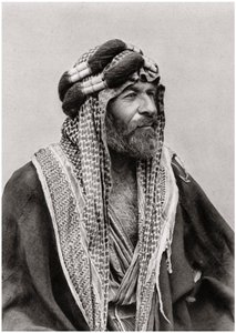 En arabisk sheik, Irak, 1925