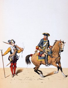 Franske kongelige tropper, c1750 1887