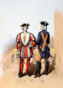 Kongelig vagt for kongen og kavaler, 1700-tallet 1887