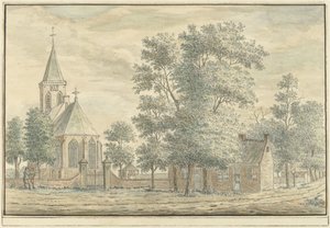 Ansigt i Hilversum af A. Masurel