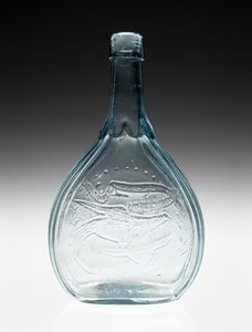 Figurkolbe, ca. 1866-1874 (ikke-bly glas) af A. R. (attr.to) Samuels