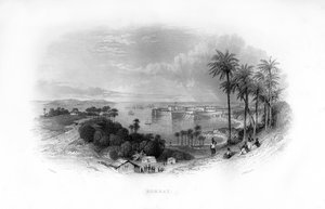 Bombay, Indien, 1800-tallet.