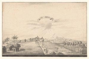 Udsigt over fæstningen Salatiga Salatiga (titel på objekt)