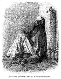 En kvinde fra Santa Marta, Colombia, 1800-tallet