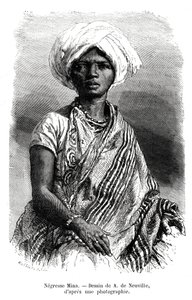 Negresse Mina, Brasilien, 1800-tallet