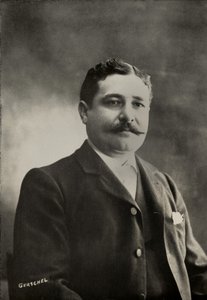 Portræt af forfatteren Alphonse Daudet (foto)