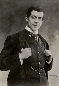 Portræt af den franske kunstner Georges Berr ( 1867 af Aaron Gerschel