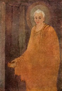 Buddha som begynder (farve litho)