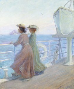 Nearing Home, ca. 1905 (olie på lærred)