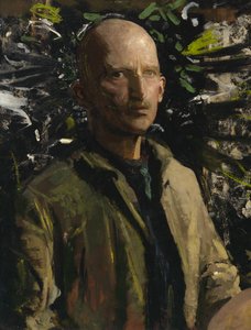 Abbott Handerson Thayer, Selvportræt, 1920.