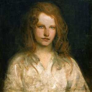 Margaret Mackittrick, c.1903 (olie på lærred) af Abbott Handerson Thayer