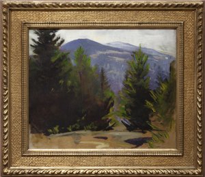 Skitse af Monadnock Mountain, 1897 af Abbott Handerson Thayer