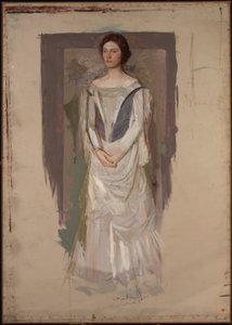 Stående kvinde af Abbott Handerson Thayer
