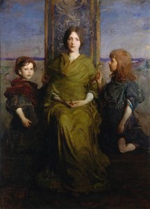 Jomfru på tronen, 1891.