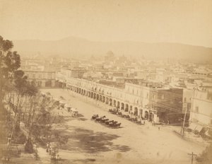 Mexicanske synspunkter. Mexico, Mercaderes Portal.